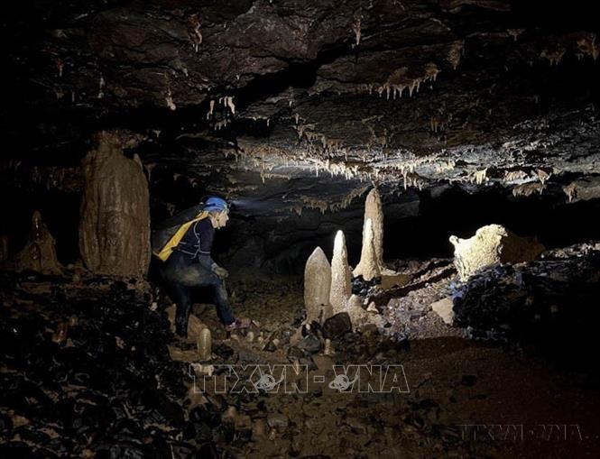 Các hang động mới phát hiện tại Vườn Quốc gia Phong Nha – Kẻ Bàng (2023). Ảnh: TTXVN phát