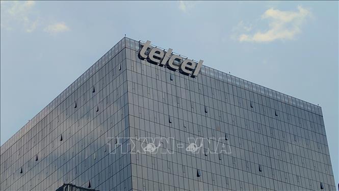 Trụ sở của Tập đoàn Viễn thông Telcel tại thủ đô Mexico City, nhà mạng lớn nhất tại Mexico, chiếm tới 70 thị phần thuê bao di động tại Mexico. Ảnh: Phi Hùng - PV TTXVN tại Mexico