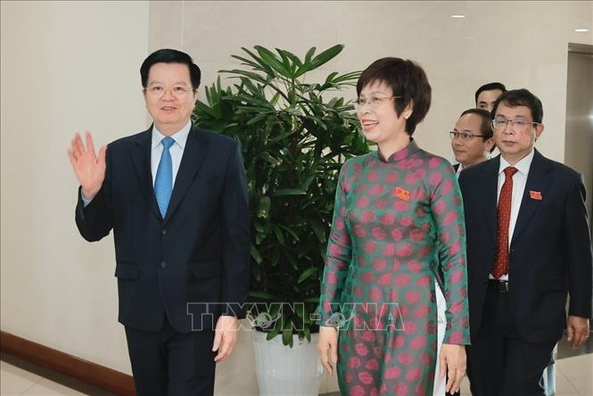 Phó Thủ tướng Chính phủ Mai Văn Chính đến dự. Ảnh: Minh Quyết - TTXVN
