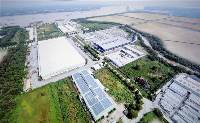 Một góc Khu Công nghiệp Hiệp Phước, Thành phố Hồ Chí Minh. Ảnh: Thanh Vũ - TTXVN