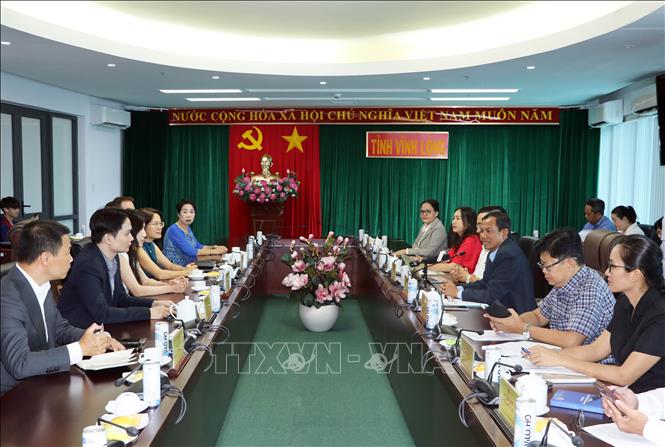 Quang cảnh buổi làm việc. Ảnh: Phạm Minh Tuấn-TTXVN.