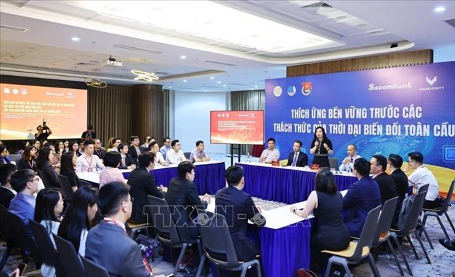 Quang cảnh buổi gặp mặt. Ảnh: Minh Đức - TTXVN
