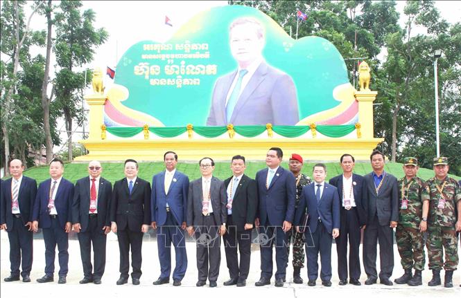 Các đại biểu tham dự lễ khai mạc ARDEX 2025. Ảnh: Hoàng Minh - PV TTXVN tại Campuchia 