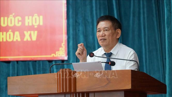 Phó Thủ tướng Hồ Đức Phớc phát biểu. Ảnh: Sỹ Thắng - TTXVN