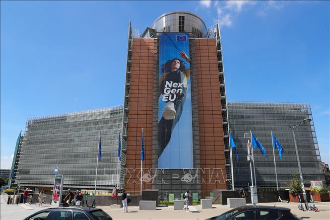 Trụ sở Ủy ban châu Âu tại Brussels, Bỉ. Ảnh: THX/TTXVN