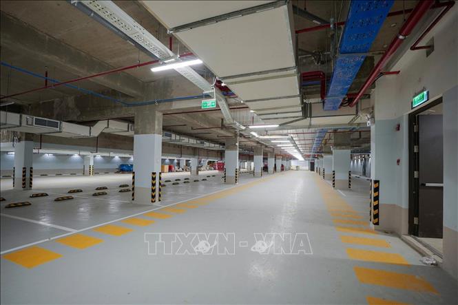 Dự án Rạp xiếc và biểu diễn đa năng Phú Thọ hiện đã đạt 98-99% khối lượng, dự kiến khánh thành vào ngày 19/8/2025. Ảnh: TTXVN phát