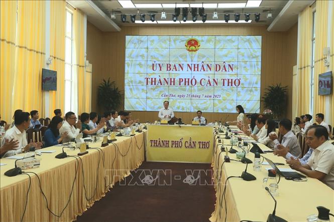 Quang cảnh cuộc họp. Ảnh: Duy Khương - TTXVN
