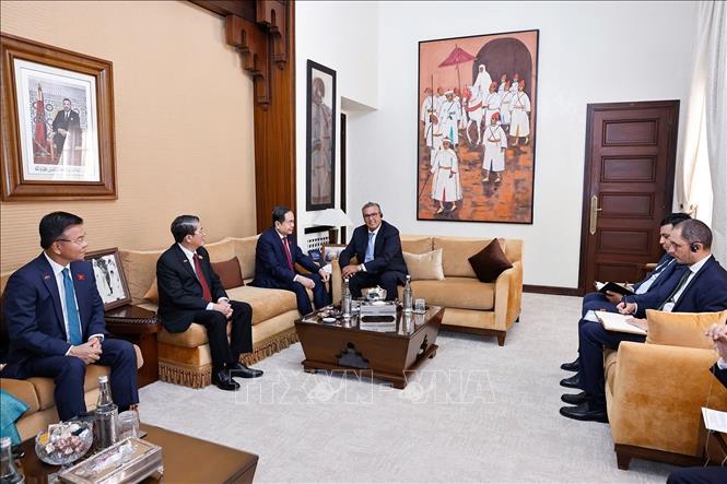 A view of the meeting. VNA Photo: Doãn Tấn