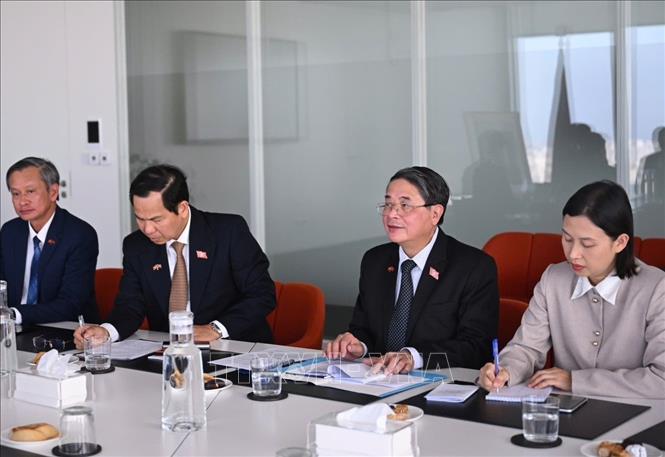 Phó Chủ tịch Quốc hội Nguyễn Đức Hả phát biểu. Ảnh: TTXVN phát
