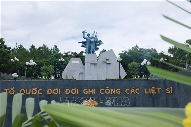 Nghĩa trang liệt sĩ Quốc gia Đường 9. Ảnh: Dương Giang-TTXVN 