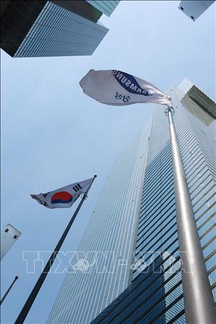 Trụ sở tập đoàn Samsung Electronics Co. ở Seoul, Hàn Quốc. Ảnh: Yonhap/TTXVN