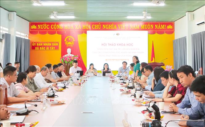 Quang cảnh hội thảo. Ảnh: TTXVN phát