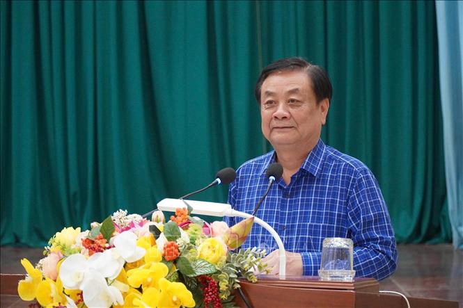 Phó Chủ tịch Quốc hội Lê Minh Hoan phát biểu chỉ đạo Hội nghị. Ảnh: Minh Trí – TTXVN