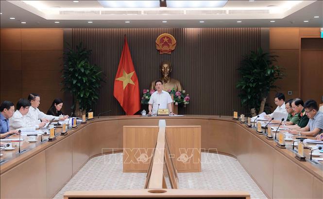 Phó Thủ tướng Hồ Đức Phớc phát biểu. Ảnh: An Đăng - TTXVN