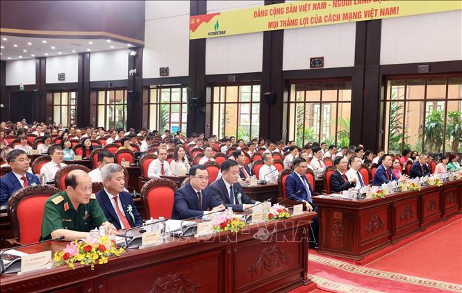Các đại biểu tham dự hội nghị. Ảnh: Quốc Khánh - TTXVN