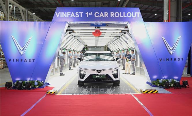 VinFast inaugurates first offshore EV assembly plant in India - VNA ...
