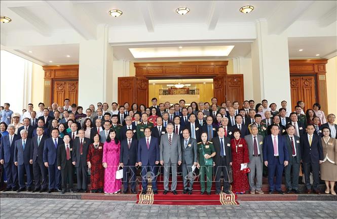 Tổng Bí thư Tô Lâm và các đại biểu. Ảnh: Thống Nhất - TTXVN 