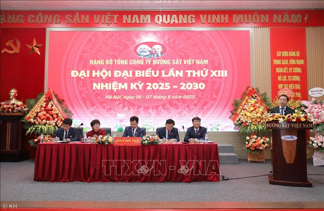 Phó Thủ tướng Trần Hồng Hà phát biểu chỉ đạo Đại hội. Ảnh: Thành Phương – TTXVN