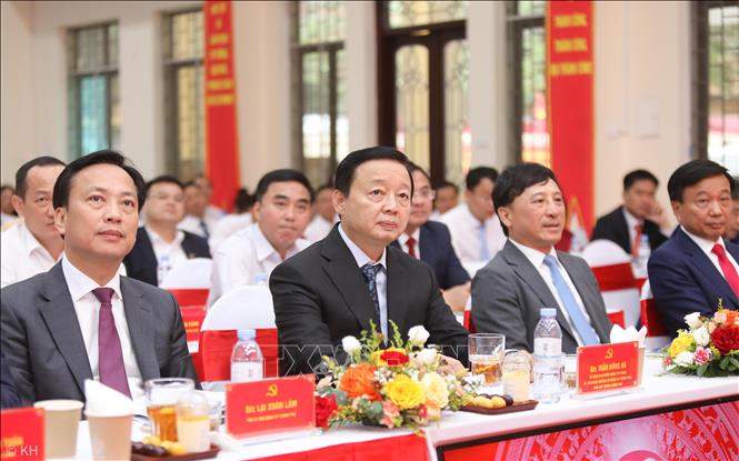 Phó Thủ tướng Trần Hồng Hà và các đại biểu dự Đại hội. Ảnh: Thành Phương-TTXVN