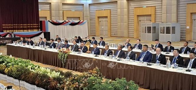 Đoàn Campuchia tại cuộc họp Uỷ ban Biên giới chung Campuchia – Thái Lan ngày 7/8 tại Kuala Lumpur.
Ảnh: Bùi Hoàn – Phóng viên TTXVN tại Malaysia.
