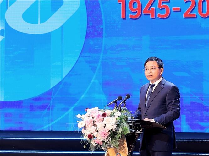 Bộ trưởng Bộ Tài chính Nguyễn Văn Thắng phát biểu. Ảnh: Phạm Hậu - TTXVN
