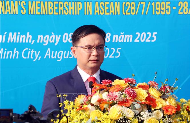 Vice Chairman of Ho Chi Minh city's People’s Committee Nguyen Manh Cuong. VNA Photo: Xuân Khu