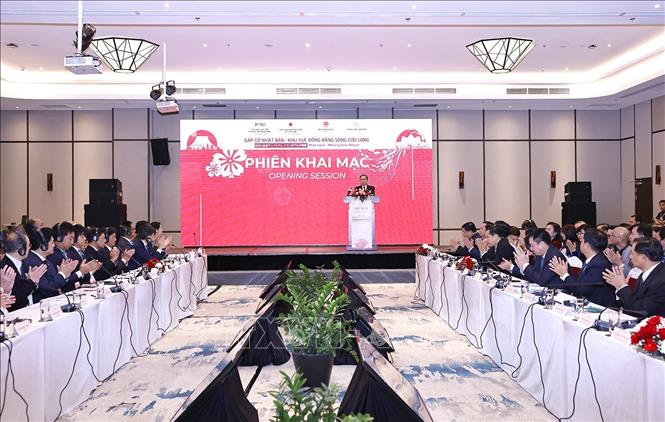 Chủ tịch Quốc hội Trần Thanh Mẫn phát biểu. Ảnh: Doãn Tấn – TTXVN