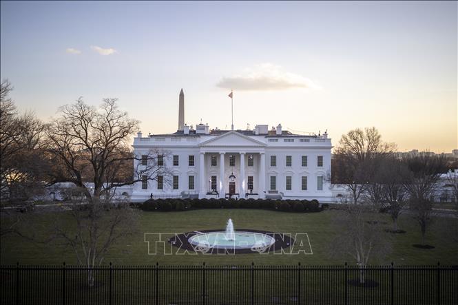 Nhà Trắng tại Washington, D.C., Mỹ. Ảnh: THX/TTXVN