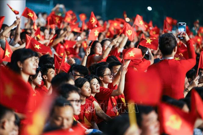 People attend the programme in Hanoi. Photo: VNA