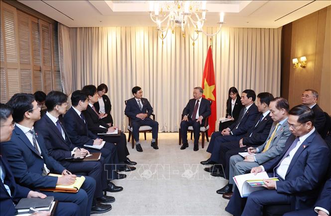 A view of the meeting. VNA Photo: Thống Nhất