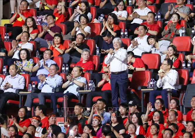 Đại biểu tham dự chương trình. Ảnh: Thanh Tùng -  TTXVN