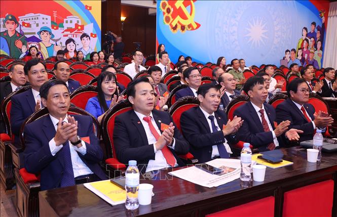 Đại biểu tham dự Đại hội. Ảnh: Văn Điệp – TTXVN
