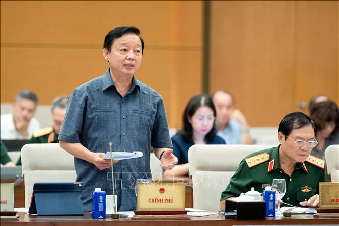 Phó Thủ tướng Chính phủ Trần Hồng Hà phát biểu. Ảnh: Doãn Tấn - TTXVN