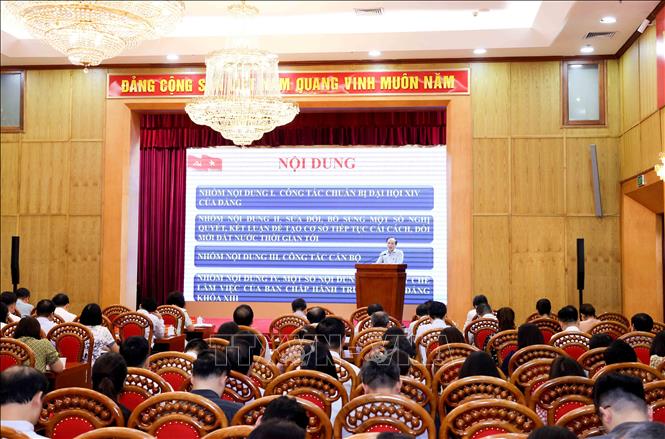 Quang cảnh hội nghị. Ảnh: Phương Hoa – TTXVN