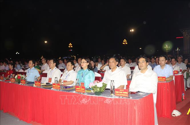 Đại biểu tham dự Chương trình. Ảnh: Đinh Thùy - TTXVN