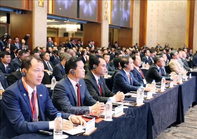 Các đại biểu tham dự Diễn đàn kinh tế Việt Nam – Hàn Quốc. Ảnh: Thống Nhất – TTXVN