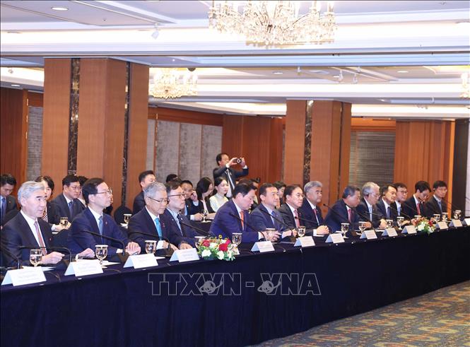 RoK businessmen at the meeting. VNA Photo: Thống Nhất