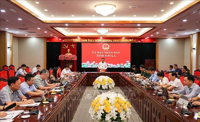 Quang cảnh cuộc họp. Ảnh: Nguyễn Cường - TTXVN 