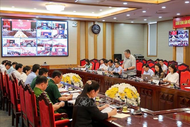 Quang cảnh cuộc họp. Ảnh: Nguyễn Cường - TTXVN