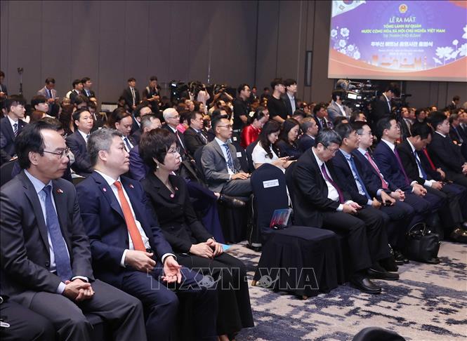 Các đại biểu tham dự buổi lễ. Ảnh: Thống Nhất – TTXVN 