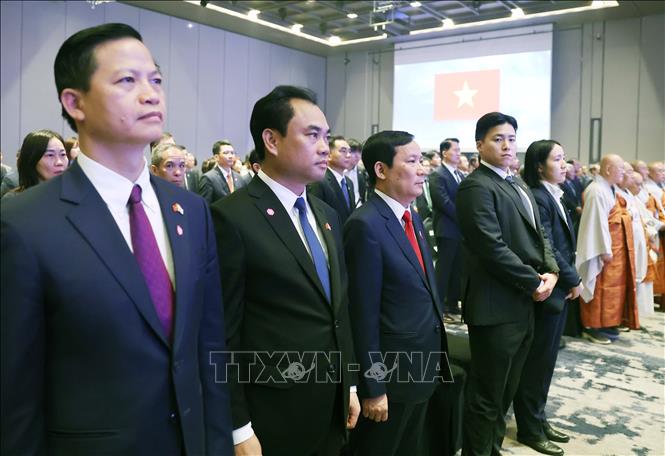Các đại biểu tham dự buổi lễ. Ảnh: Thống Nhất – TTXVN 