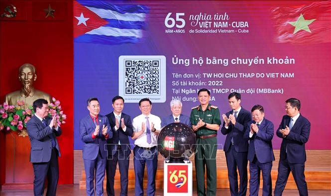 Chương trình là hoạt động nhân đạo mang ý nghĩa sâu sắc, thể hiện tình cảm thủy chung, gắn bó và tinh thần đoàn kết quốc tế của nhân dân Việt Nam dành cho nhân dân Cuba. Ảnh: Thanh Tùng - TTXVN
