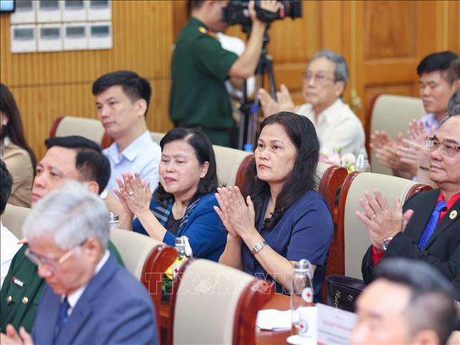 Đại biểu dự lễ phát động. Ảnh: Thanh Tùng - TTXVN 