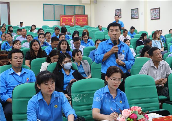 Đại biểu thảo luận tại hội nghị. Ảnh: Lê Thúy Hằng – TTXVN