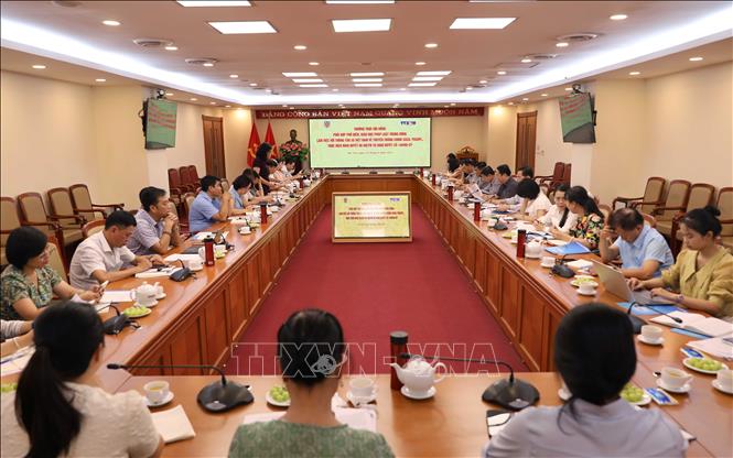 Quang cảnh buổi làm việc. Ảnh: Thành Phương - TTXVN
