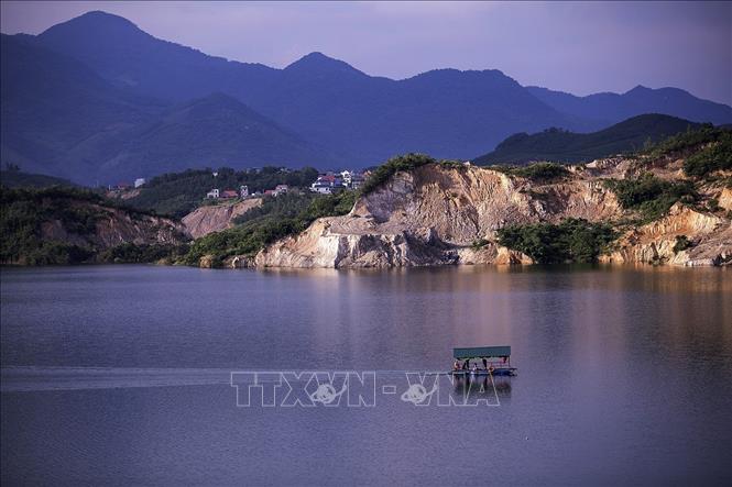 Hồ Cánh Tạng là công trình đại thủy nông lớn nhất miền Bắc. Ảnh: Trọng Đạt - TTXVN