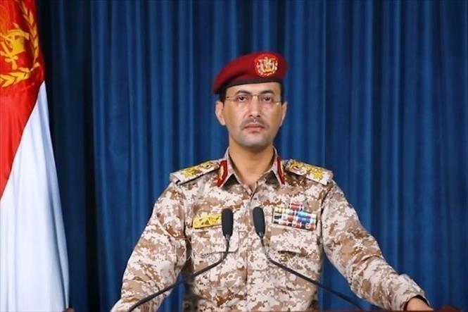 Người phát ngôn của lực lượng Houthi ở Yemen Yahya Saree. Ảnh: IRNA/TTXVN
