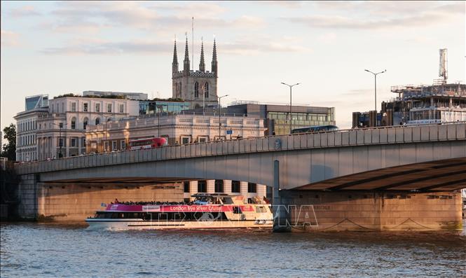Khu vực Cầu London ở thủ đô London, Anh. Ảnh: THX/TTXVN