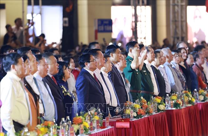Prime Minister Pham Minh Chinh at the programme “Hanoi – From the Historic Autumn of 1945