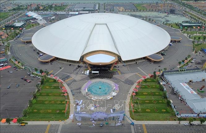 An aerial view of the Vietnam Exposition Centre. VNA Photo